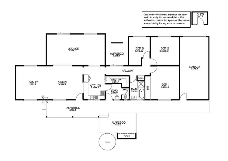 Floorplan of Homely house listing, 80 New West Road, Port Lincoln SA 5606
