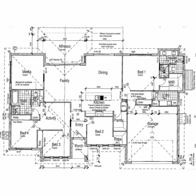 Floorplan of Homely house listing, 158 Lewis Drive, Karalee QLD 4306