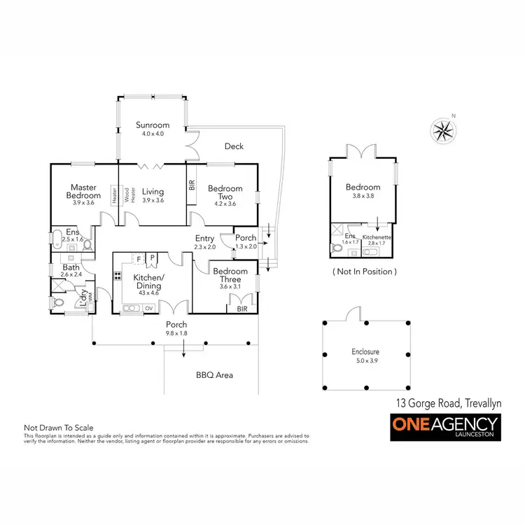 Floorplan of Homely house listing, 13 Gorge Road, Trevallyn TAS 7250