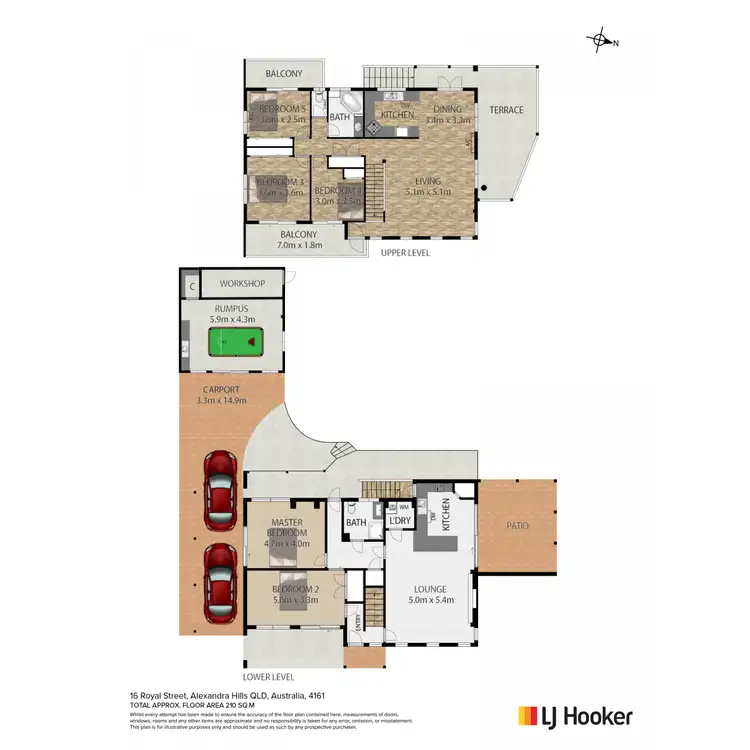 Floorplan of Homely house listing, 16 Royal Street, Alexandra Hills QLD 4161
