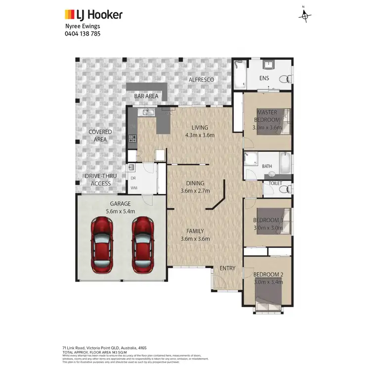 Floorplan of Homely house listing, 71 Link Road, Victoria Point QLD 4165