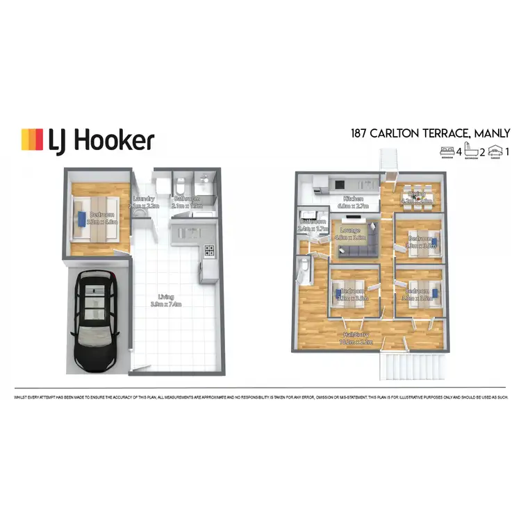 Floorplan of Homely house listing, 187 Carlton Terrace, Manly QLD 4179