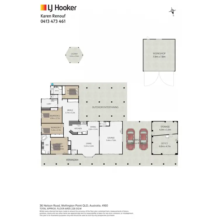 Floorplan of Homely house listing, 36 Nelson Road, Wellington Point QLD 4160