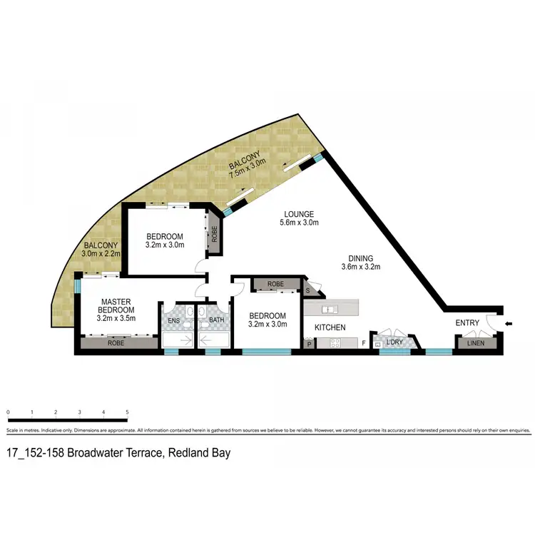 Floorplan of Homely unit listing, 17/152-158 Broadwater Terrace, Redland Bay QLD 4165