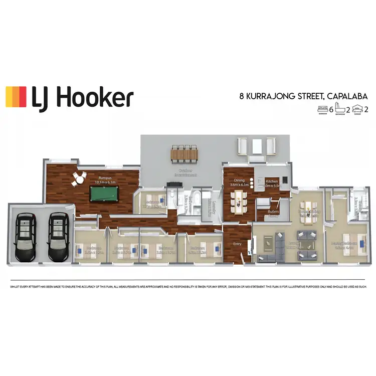 Floorplan of Homely house listing, 8 Kurrajong Street, Capalaba QLD 4157