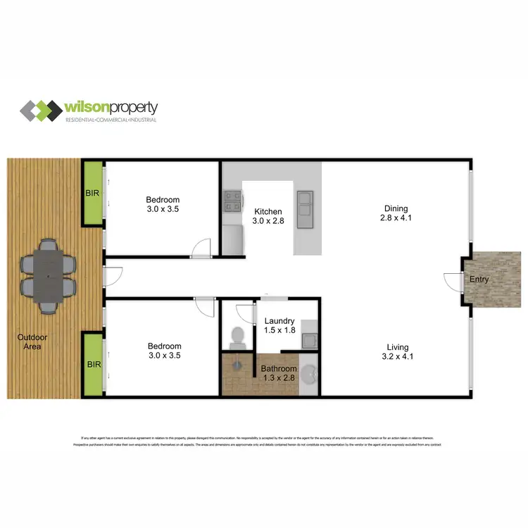 Floorplan of Homely unit listing, 2/19 Ormond Road, Traralgon VIC 3844