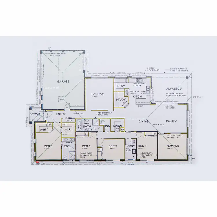 Floorplan of Homely house listing, 14 Ruthven Circuit, Wodonga VIC 3690