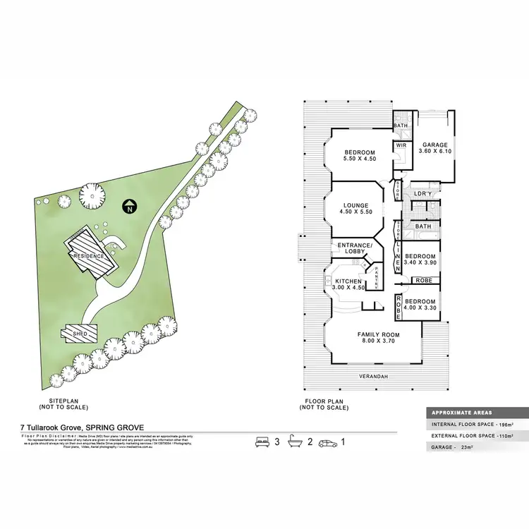 Floorplan of Homely house listing, 7 Tullarook Grove, Spring Grove NSW 2470