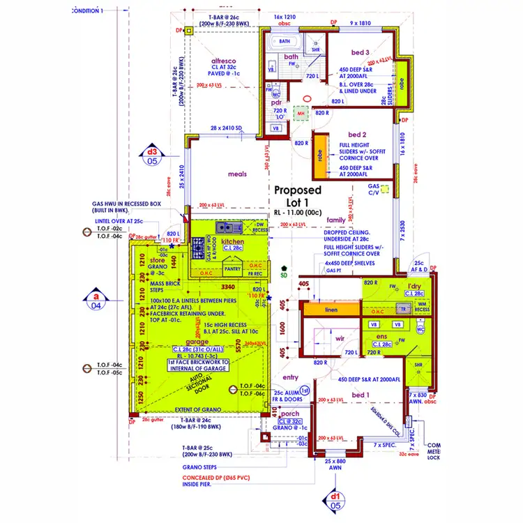 Floorplan of Homely house listing, 14 Timms Place, Morley WA 6062