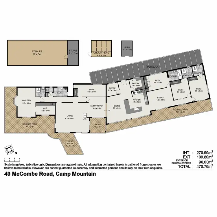 Floorplan of Homely house listing, 49 McCombe Road, Camp Mountain QLD 4520