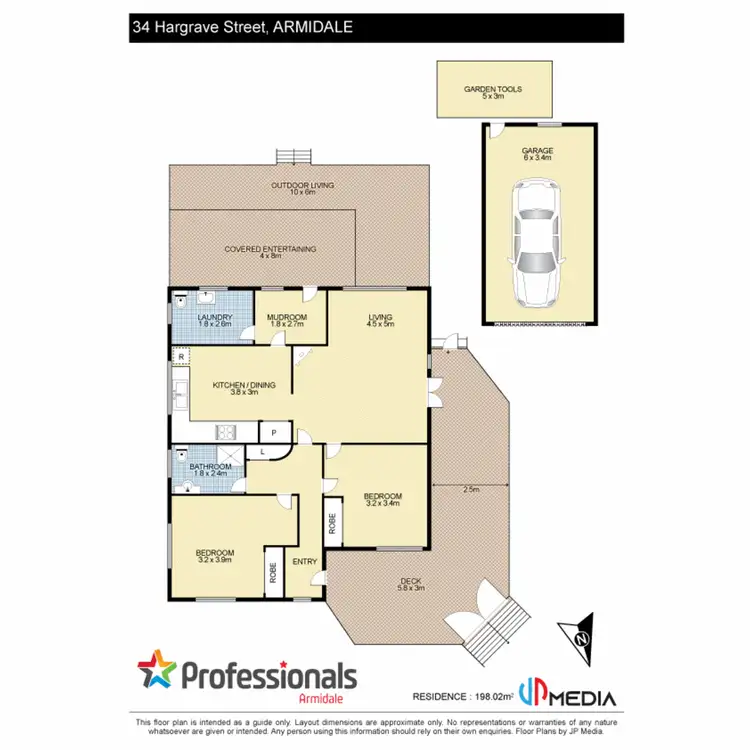 Floorplan of Homely house listing, 34 Hargrave Street, Armidale NSW 2350