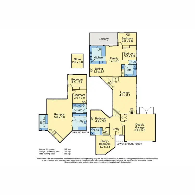 Floorplan of Homely house listing, 7A The Range, Frankston South VIC 3199
