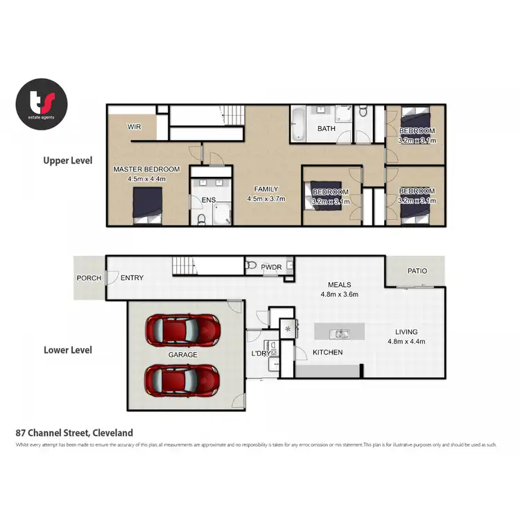 Floorplan of Homely house listing, 87B Channel Street, Cleveland QLD 4163