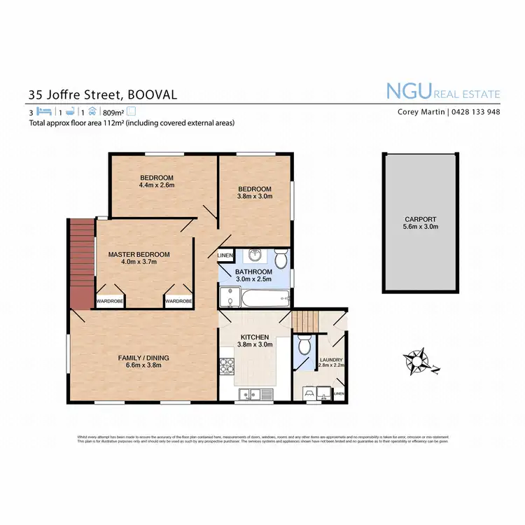 Floorplan of Homely house listing, 35 Joffre Street, Booval QLD 4304