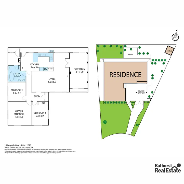 Floorplan of Homely house listing, 16 Wayside Court, Kelso NSW 2795