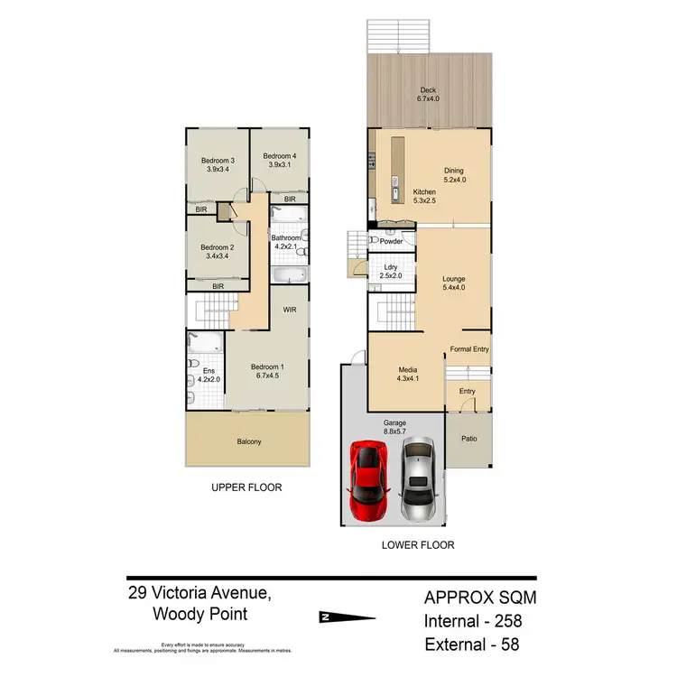 Floorplan of Homely house listing, 29 Victoria Avenue, Woody Point QLD 4019