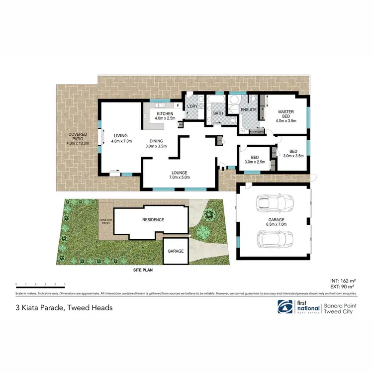 Floorplan of Homely house listing, 3 Kiata Parade, Tweed Heads NSW 2485