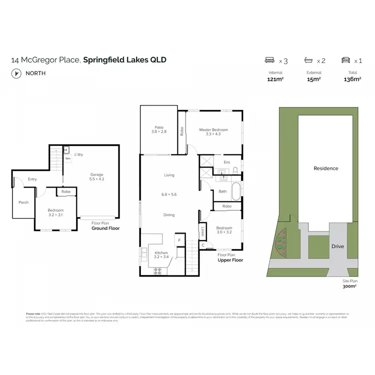 Floorplan of Homely house listing, 14 McGregor Place, Springfield Lakes QLD 4300
