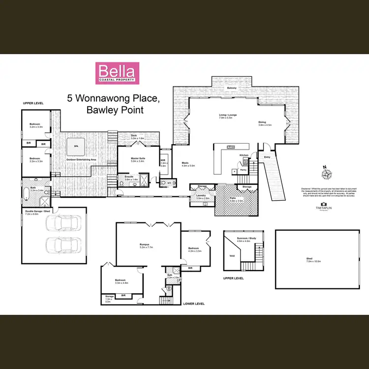 Floorplan of Homely house listing, 5 Wonnawong Place, Bawley Point NSW 2539