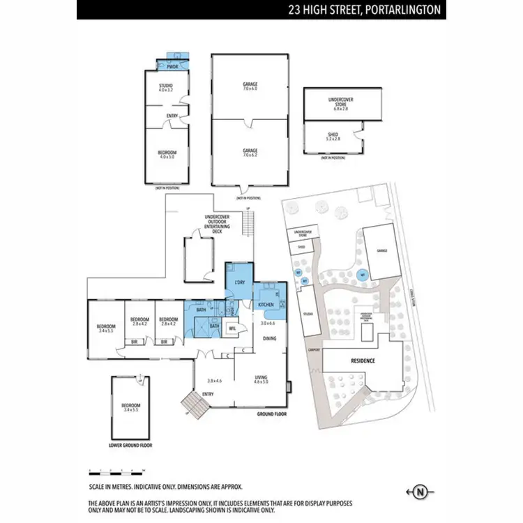Floorplan of Homely house listing, 23 High Street, Portarlington VIC 3223