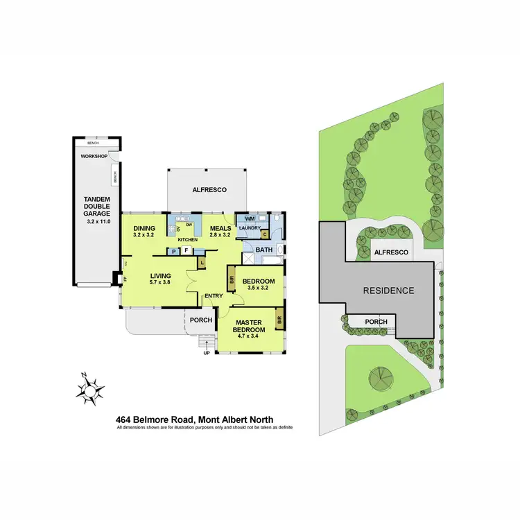 Floorplan of Homely house listing, 464 Belmore Road, Mont Albert North VIC 3129