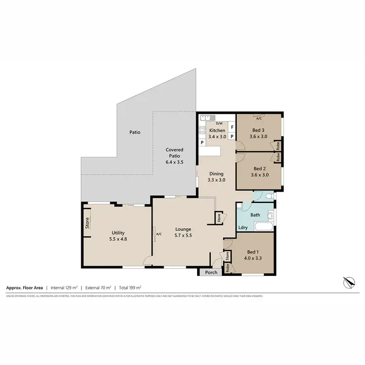 Floorplan of Homely house listing, 124 Estramina Road, Regents Park QLD 4118