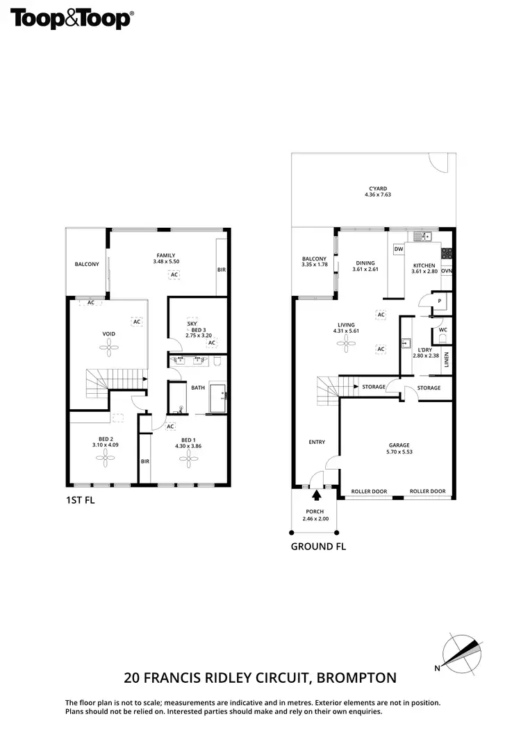 Floorplan of Homely house listing, 20 Francis Ridley Circuit, Brompton SA 5007