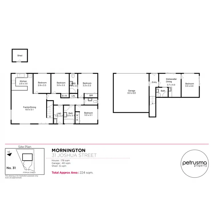 Floorplan of Homely house listing, 31 Joshua Street, Mornington TAS 7018