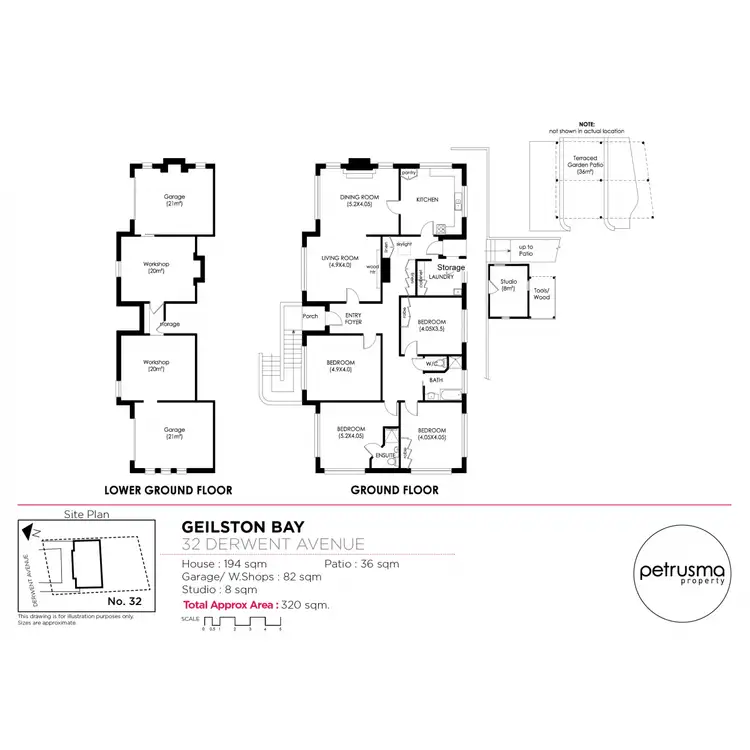 Floorplan of Homely house listing, 32 Derwent Avenue, Geilston Bay TAS 7015