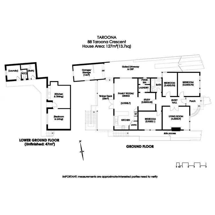 Floorplan of Homely house listing, 88 Taroona Crescent, Taroona TAS 7053
