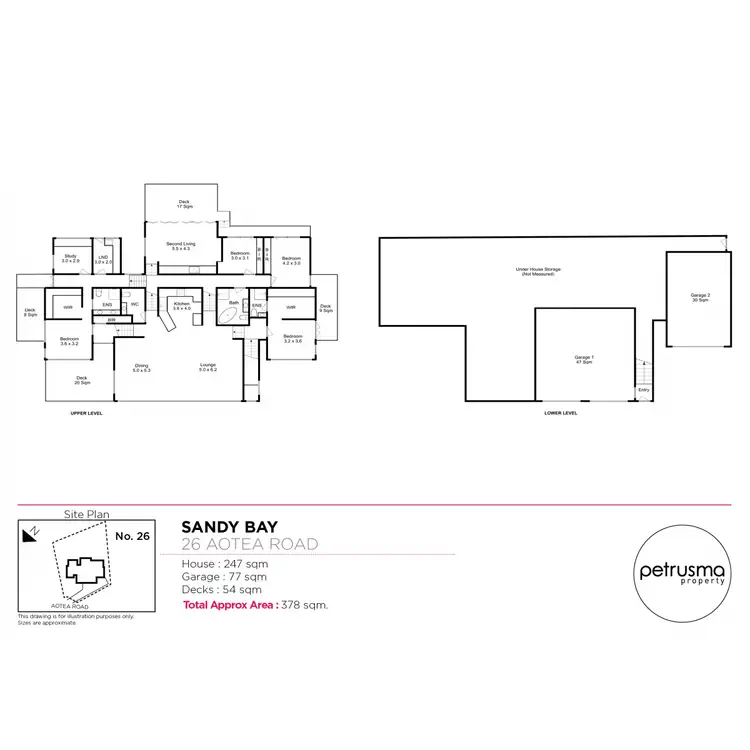 Floorplan of Homely house listing, 26 Aotea Road, Sandy Bay TAS 7005