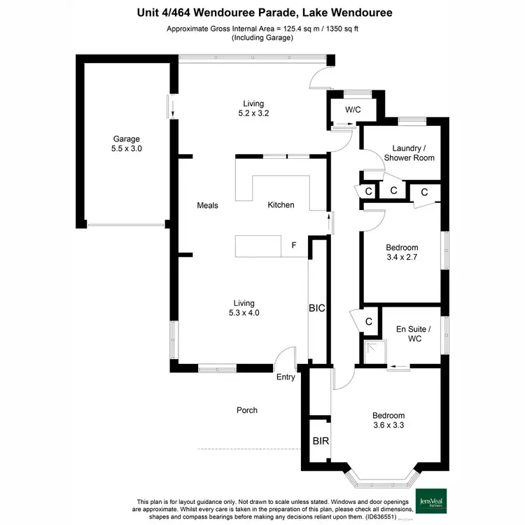 Floorplan of Homely townhouse listing, 4/464 Wendouree Parade, Lake Wendouree VIC 3350