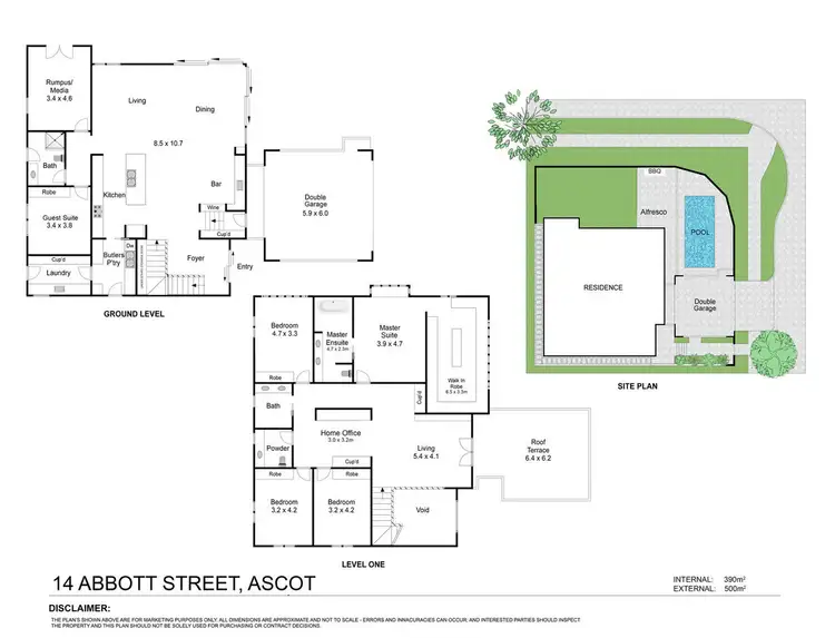 Floorplan of Homely house listing, 14 Abbott Street, Ascot QLD 4007