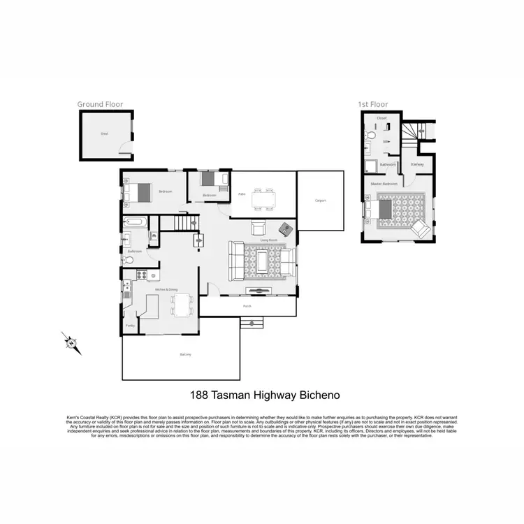 Floorplan of Homely house listing, 188 Tasman Highway, Bicheno TAS 7215