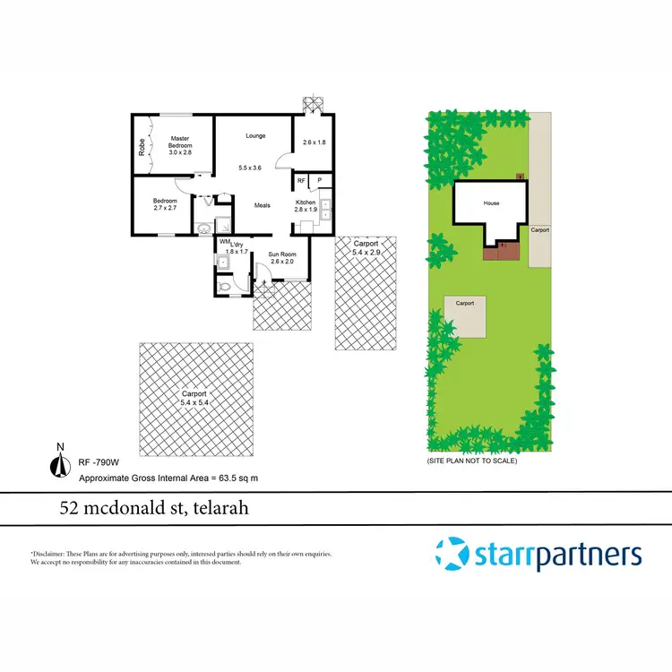 Floorplan of Homely house listing, 52 McDonald Street, Telarah NSW 2320