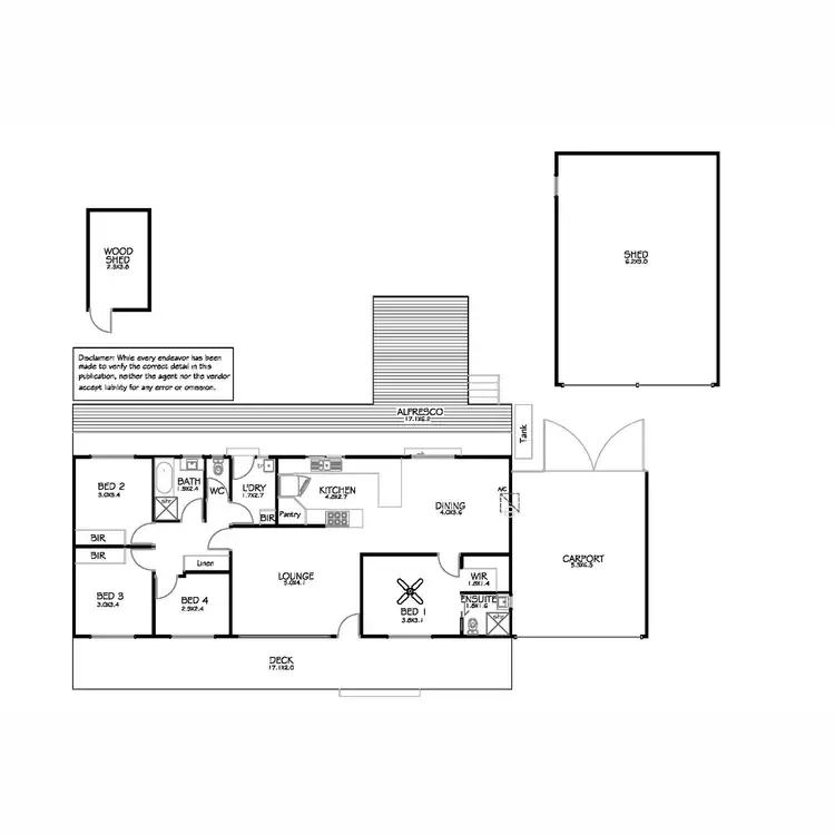 Floorplan of Homely house listing, 20 Flinders Avenue, Port Lincoln SA 5606