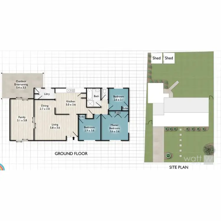 Floorplan of Homely house listing, 745 South Pine Road (Service Road), Albany Creek QLD 4035