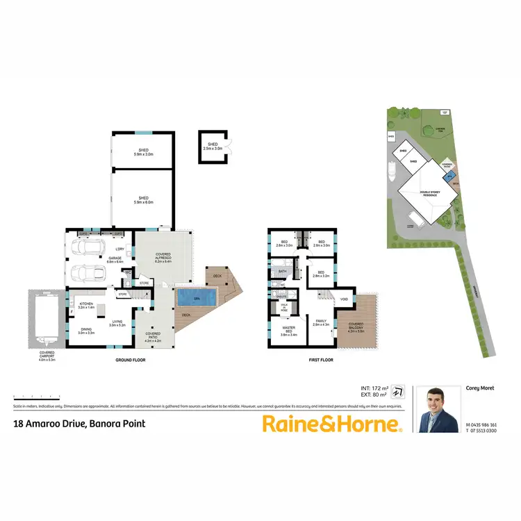 Floorplan of Homely house listing, 18 Amaroo Drive, Banora Point NSW 2486