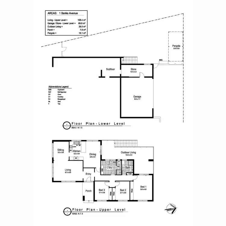 Floorplan of Homely house listing, 1 Banks Avenue, Kooringal NSW 2650