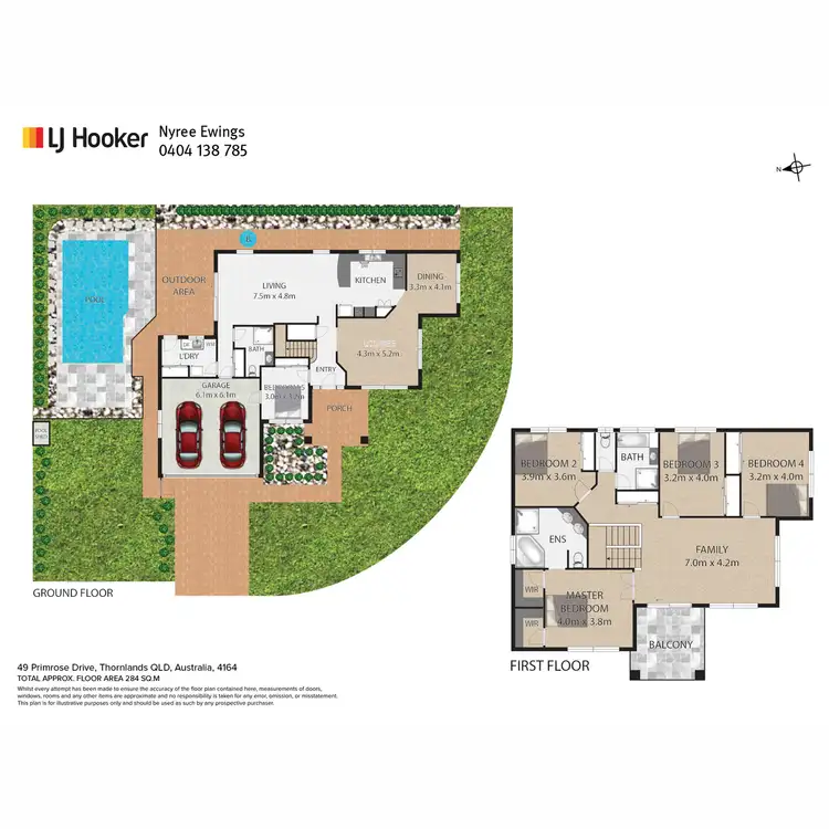 Floorplan of Homely house listing, 49 Primrose Drive, Thornlands QLD 4164