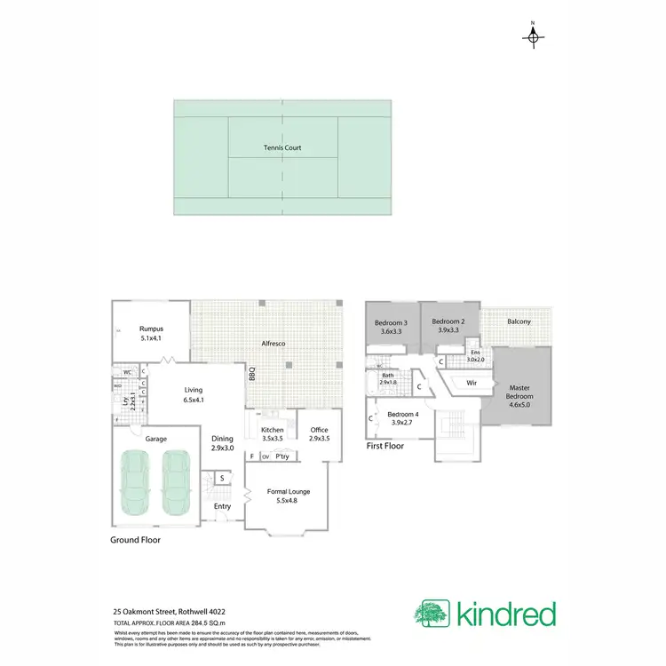 Floorplan of Homely house listing, 25 Oakmont Street, Rothwell QLD 4022
