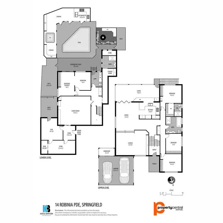 Floorplan of Homely house listing, 14 Robinia Parade, Springfield NSW 2250