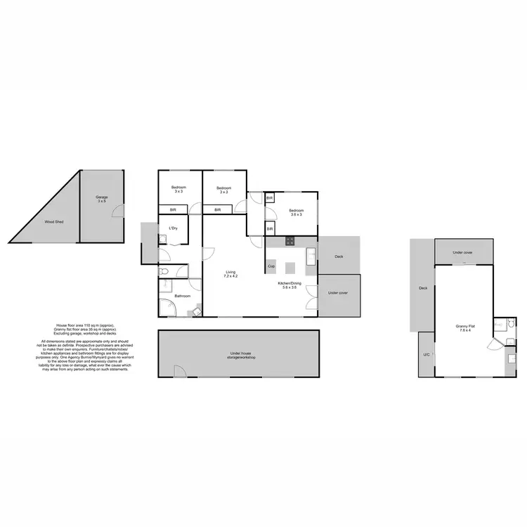 Floorplan of Homely house listing, 179 Ridgley Highway, Romaine TAS 7320