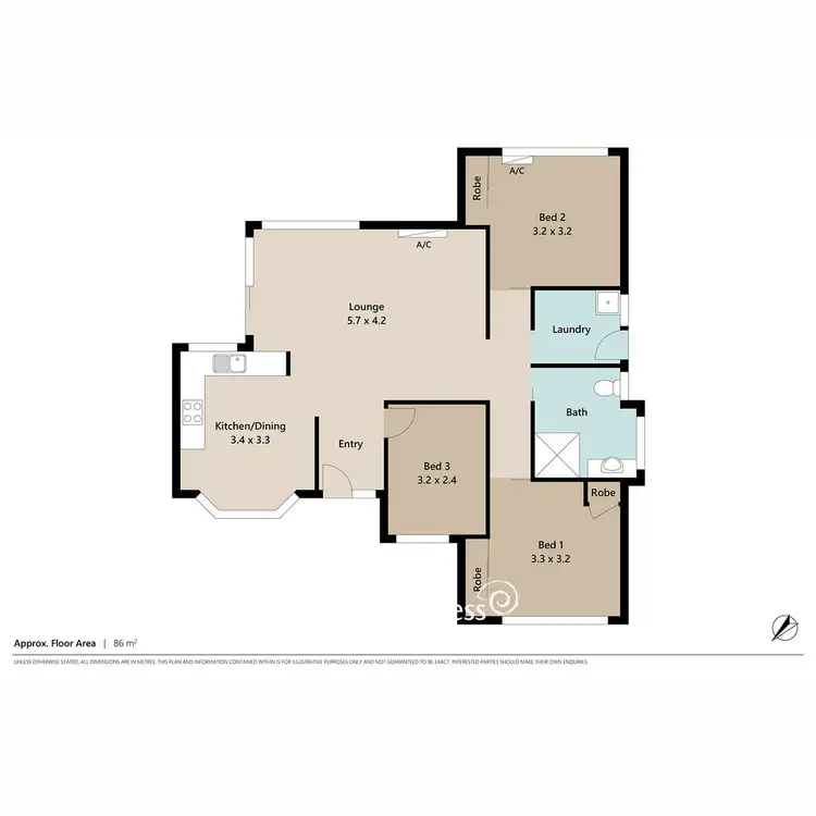 Floorplan of Homely house listing, 13 Bennett Drive, Regents Park QLD 4118