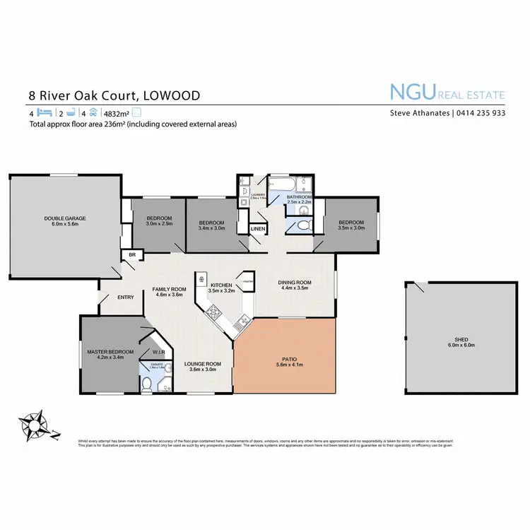 Floorplan of Homely house listing, 8 River Oak Court, Lowood QLD 4311