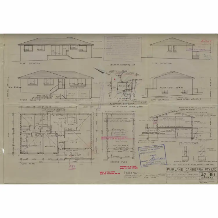 Floorplan of Homely house listing, 24 Allchin Circuit, Kambah ACT 2902