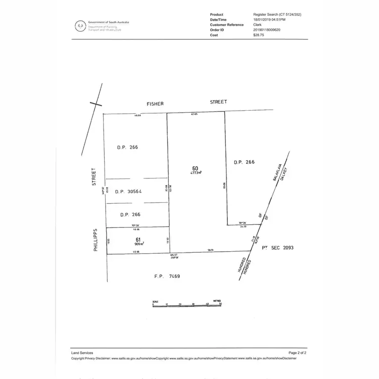 Floorplan of Homely house listing, 58 Fisher Street, Balaklava SA 5461