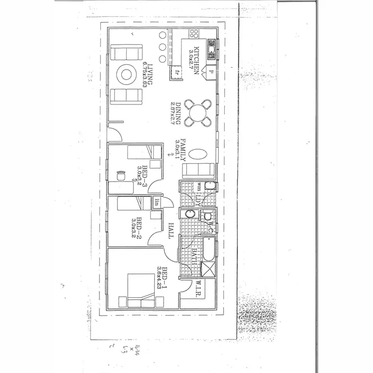 Floorplan of Homely house listing, 17 Dennis Road, Auburn SA 5451