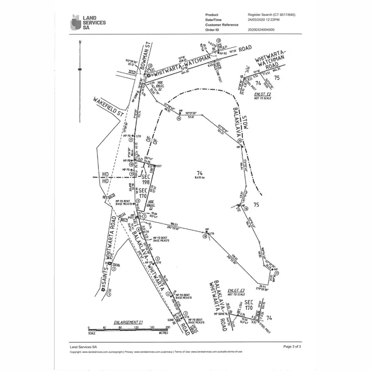 Floorplan of Homely rural property listing, 744 Templeton Road, Whitwarta SA 5461