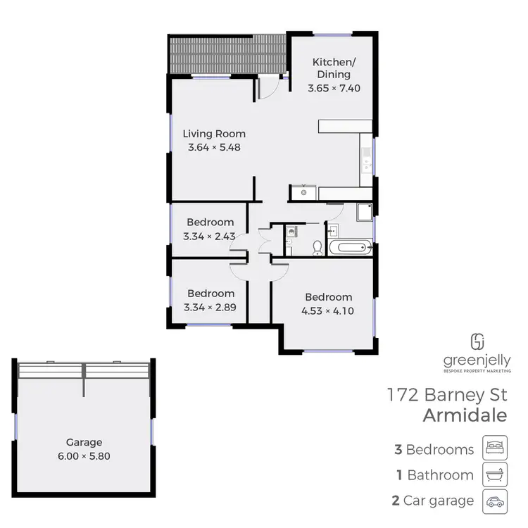 Floorplan of Homely house listing, 172 Barney Street, Armidale NSW 2350